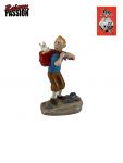 Tintin et Milou dans son dos