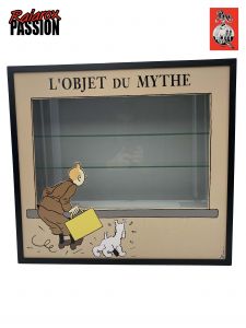 VITRINE / OBJETS DU MYTHE TINTIN